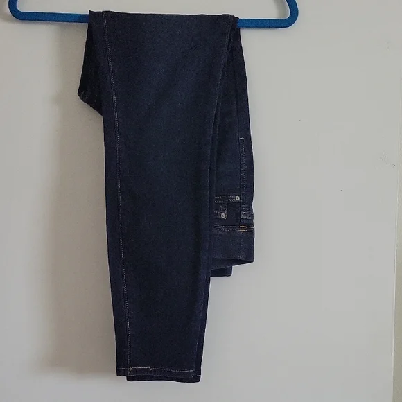 Levis Totally Shaping Pull On Skinny Women's Dark Blue Jeans - Picture 8 of 8